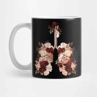 Lung Anatomy / Cancer Awareness 7 Mug